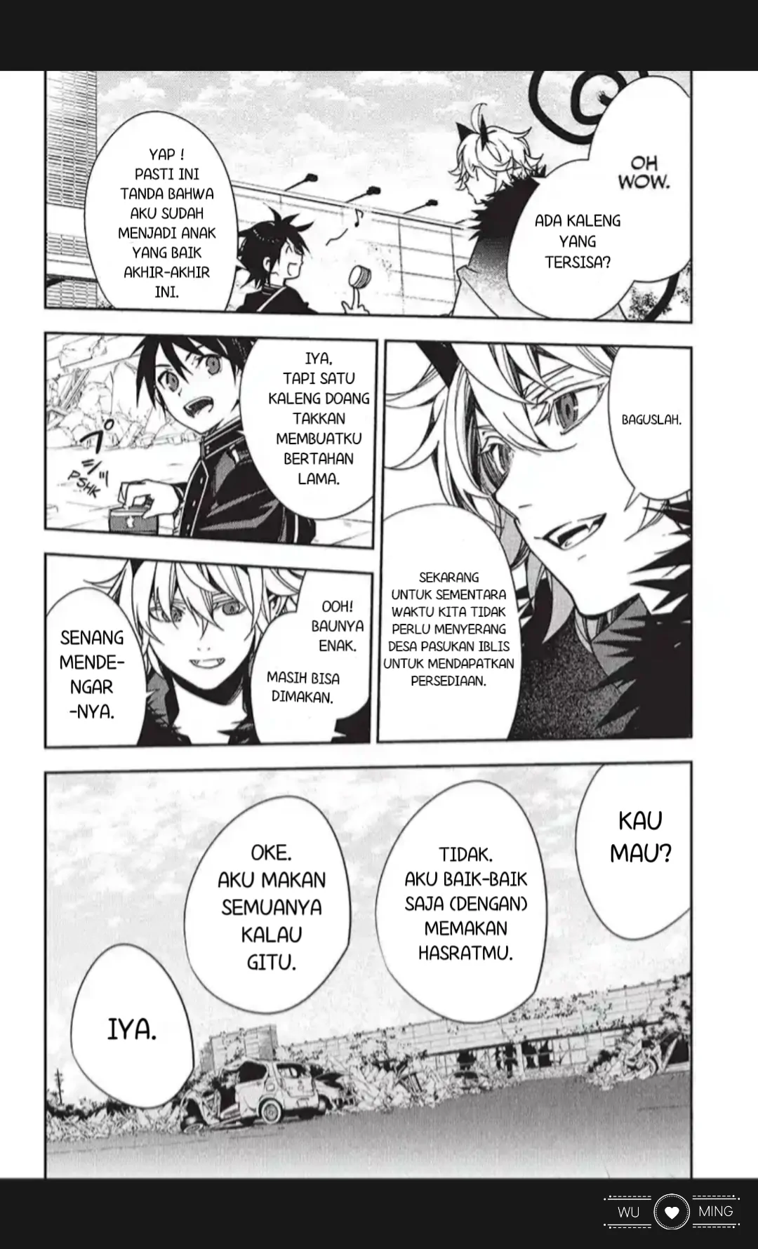 Owari no Seraph Chapter 120 page 3