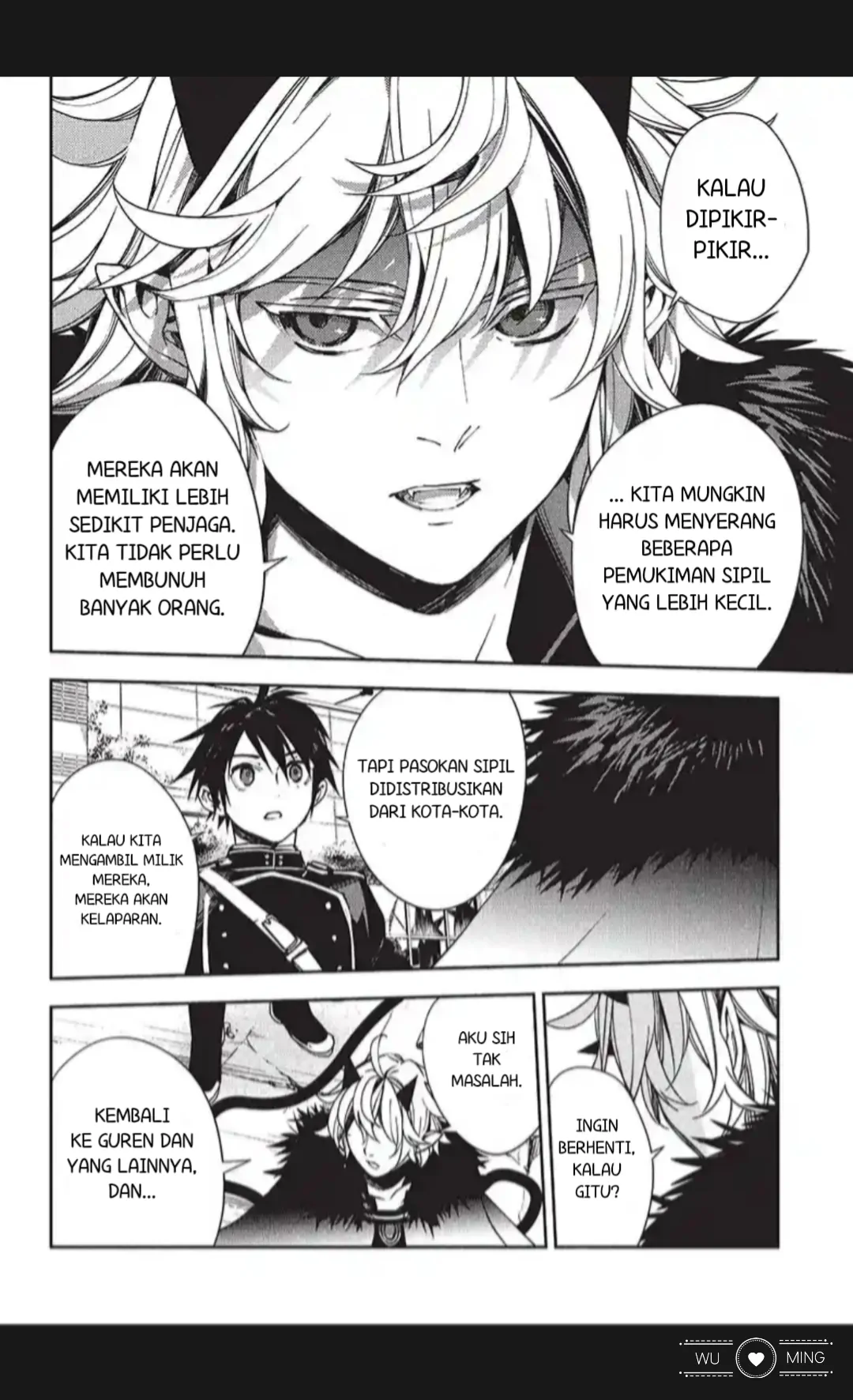 Owari no Seraph Chapter 120 page 17