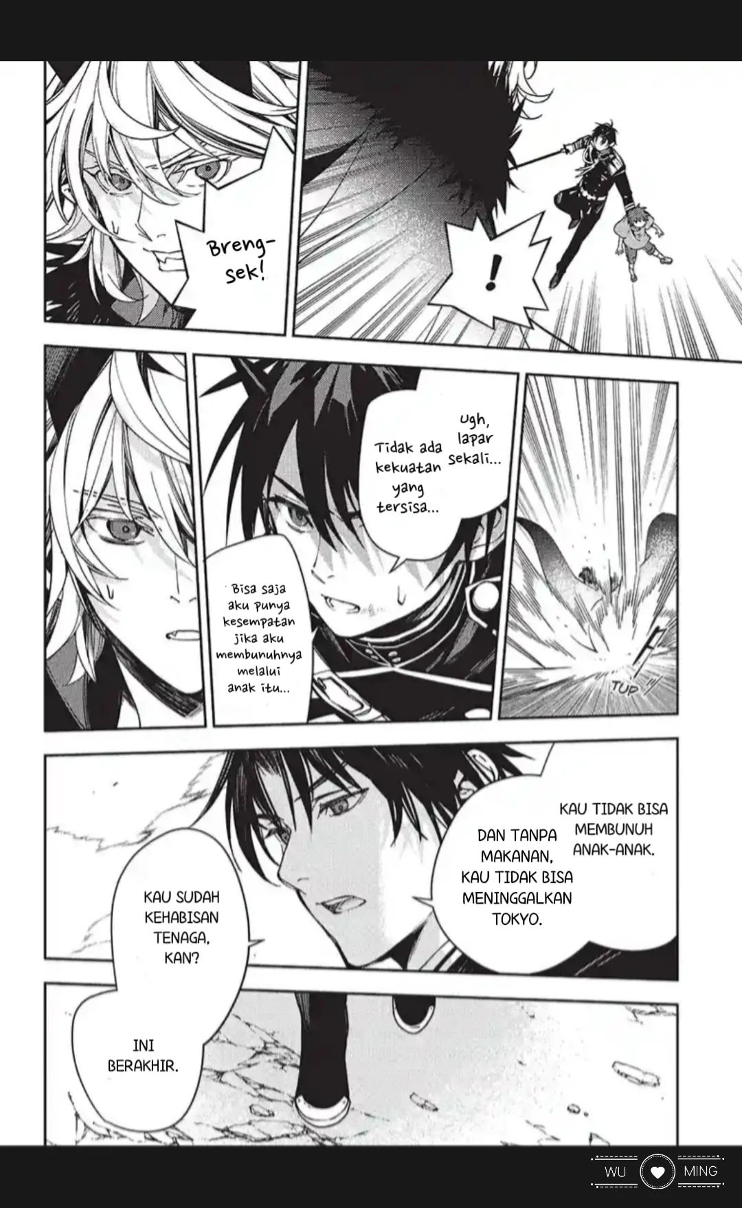 Owari no Seraph Chapter 120 page 33