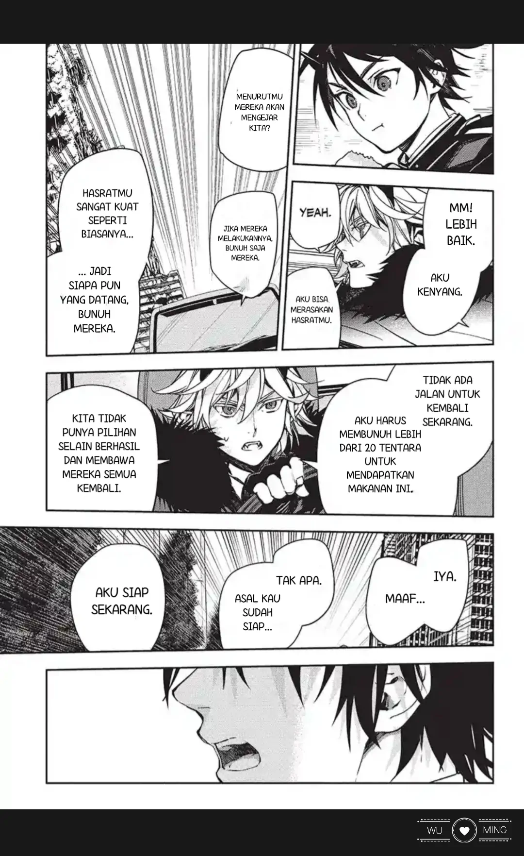 Owari no Seraph Chapter 120 page 38