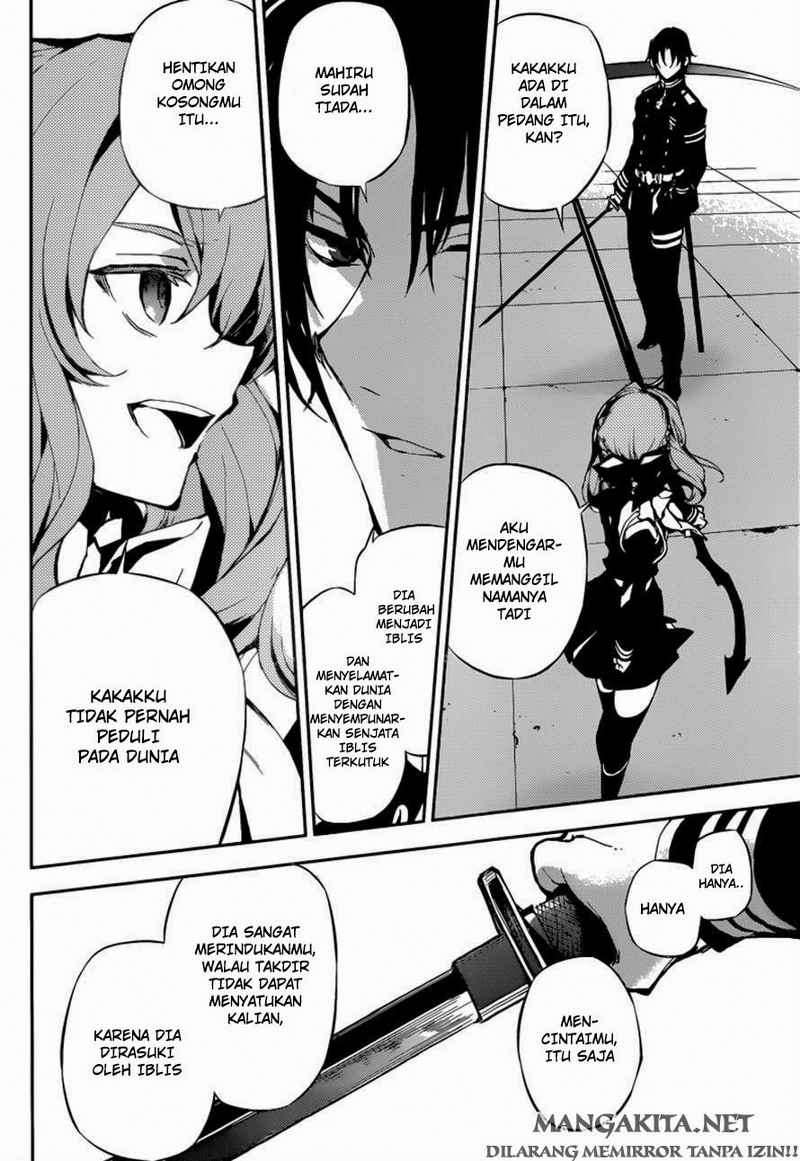 Owari no Seraph Chapter 18 page 22