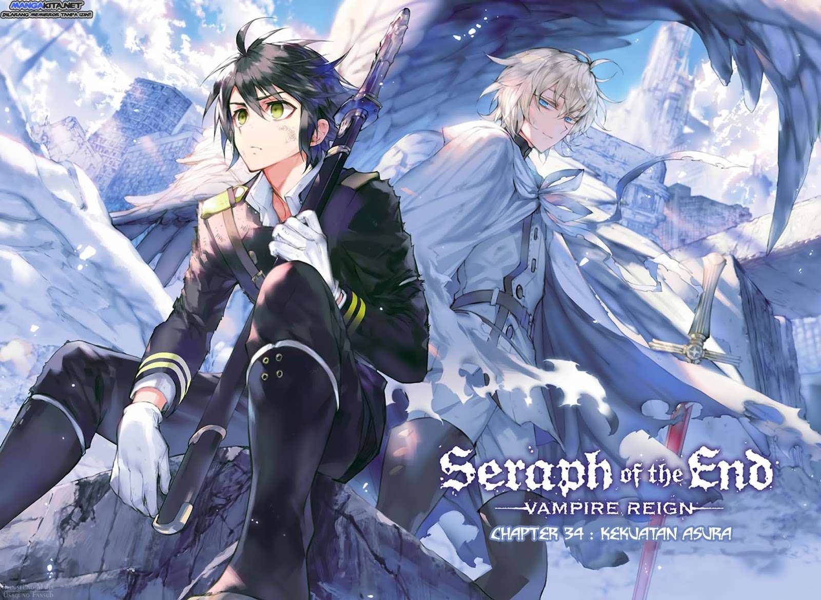 Owari no Seraph Chapter 34 page 1