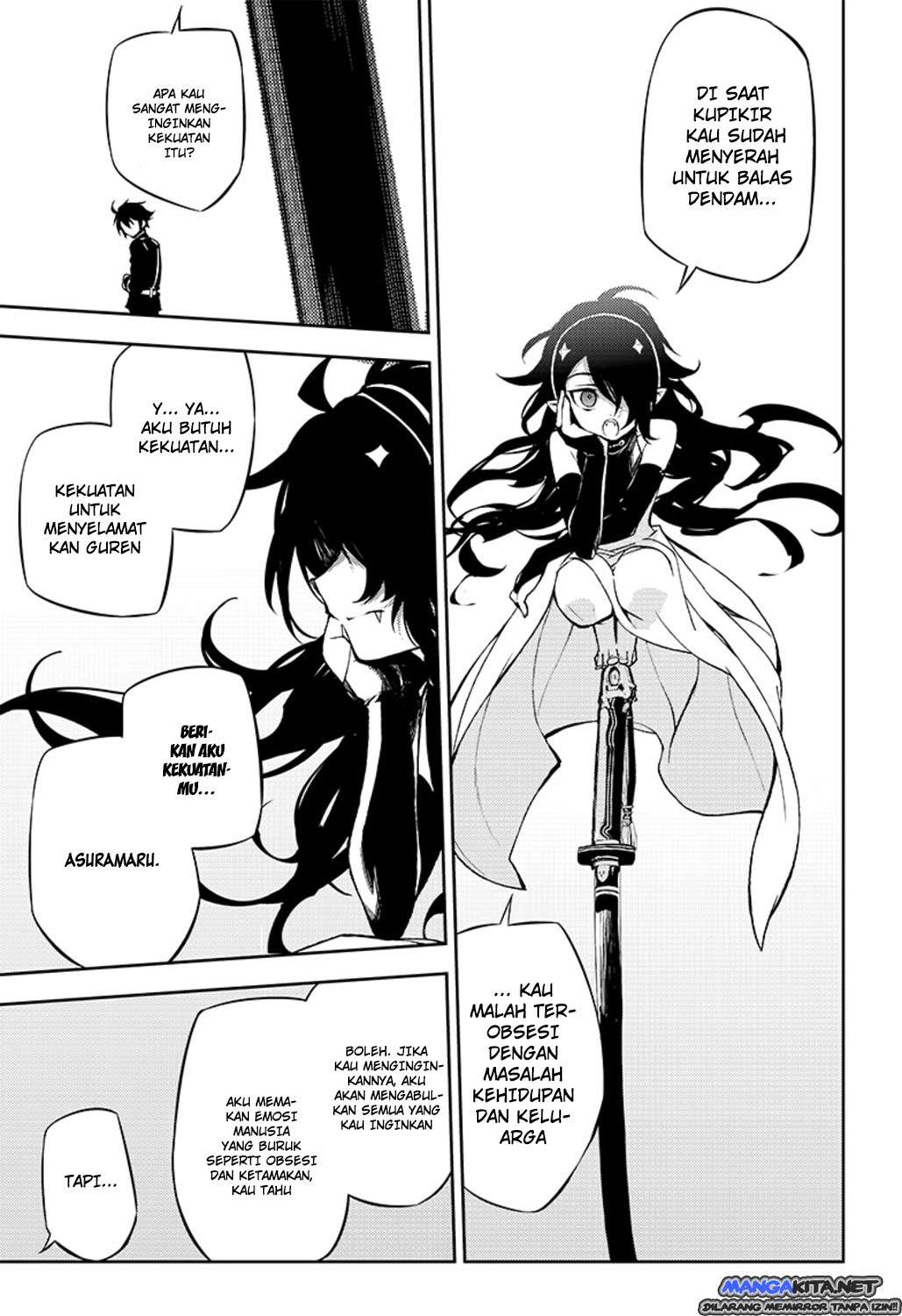Owari no Seraph Chapter 34 page 4