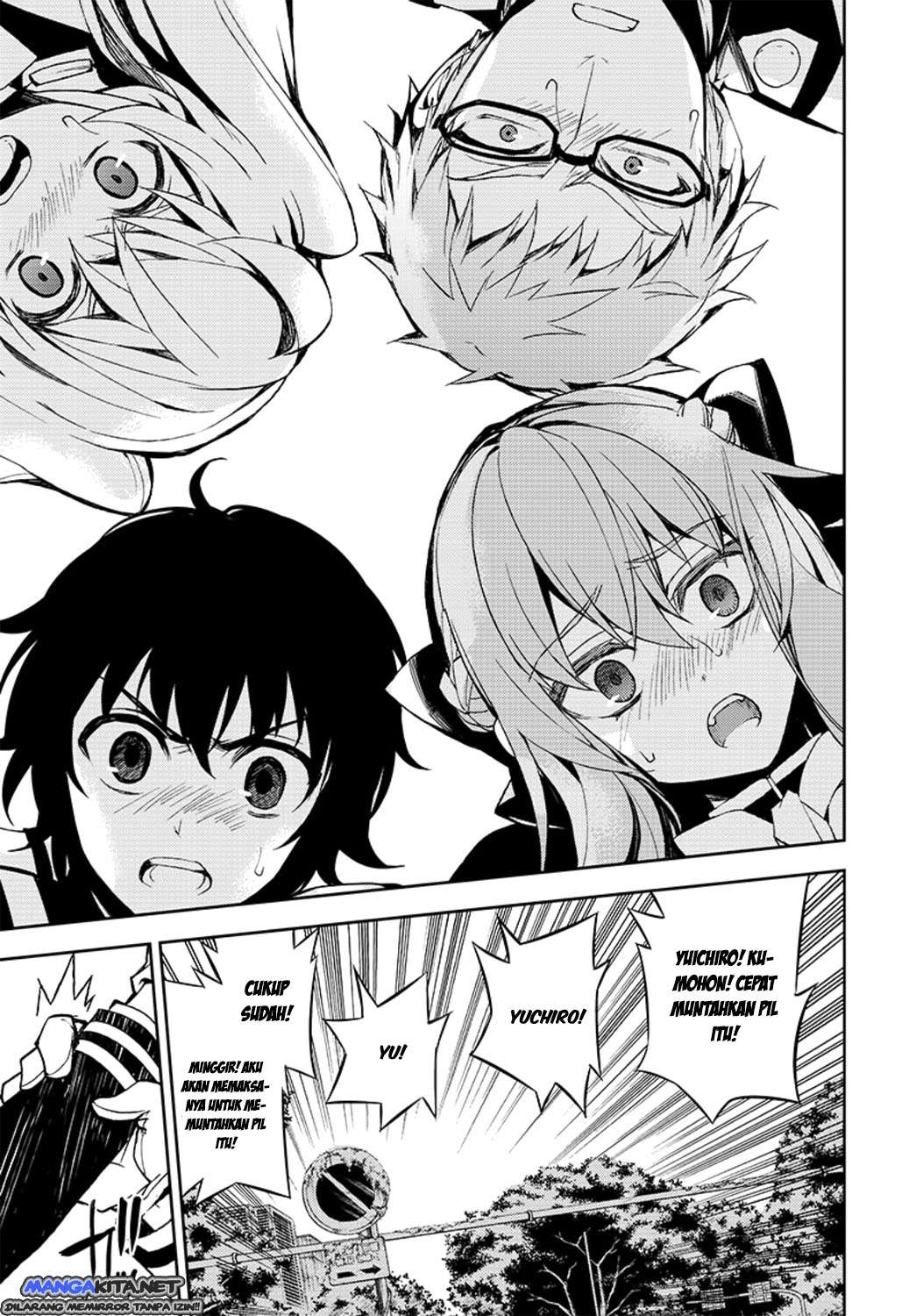 Owari no Seraph Chapter 34 page 11