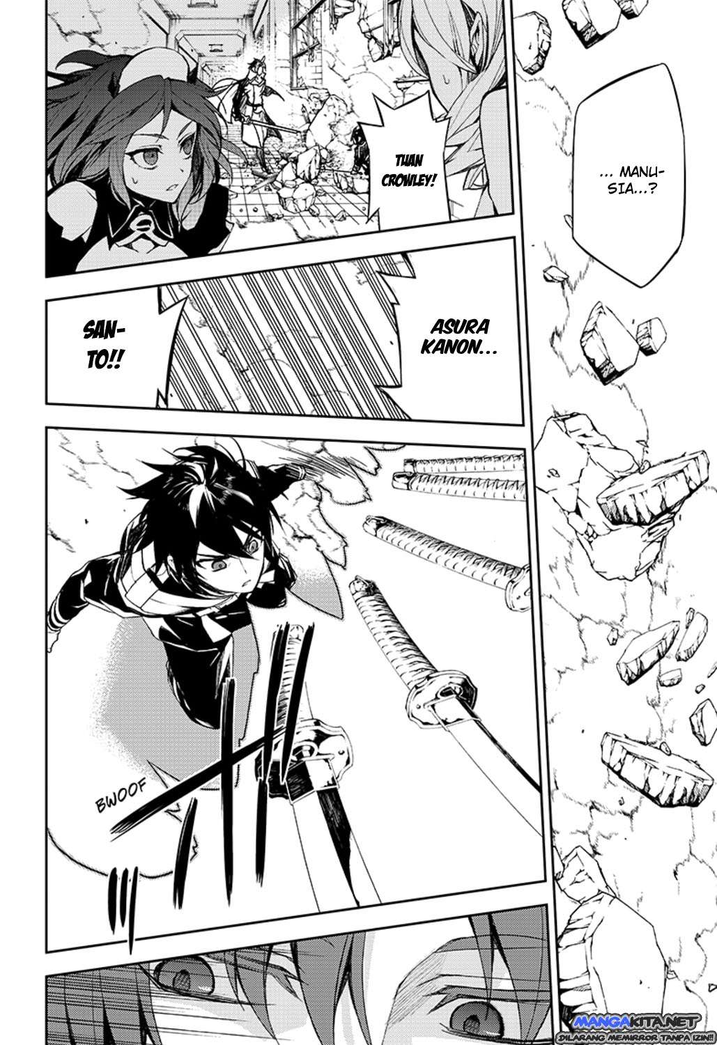 Owari no Seraph Chapter 34 page 14