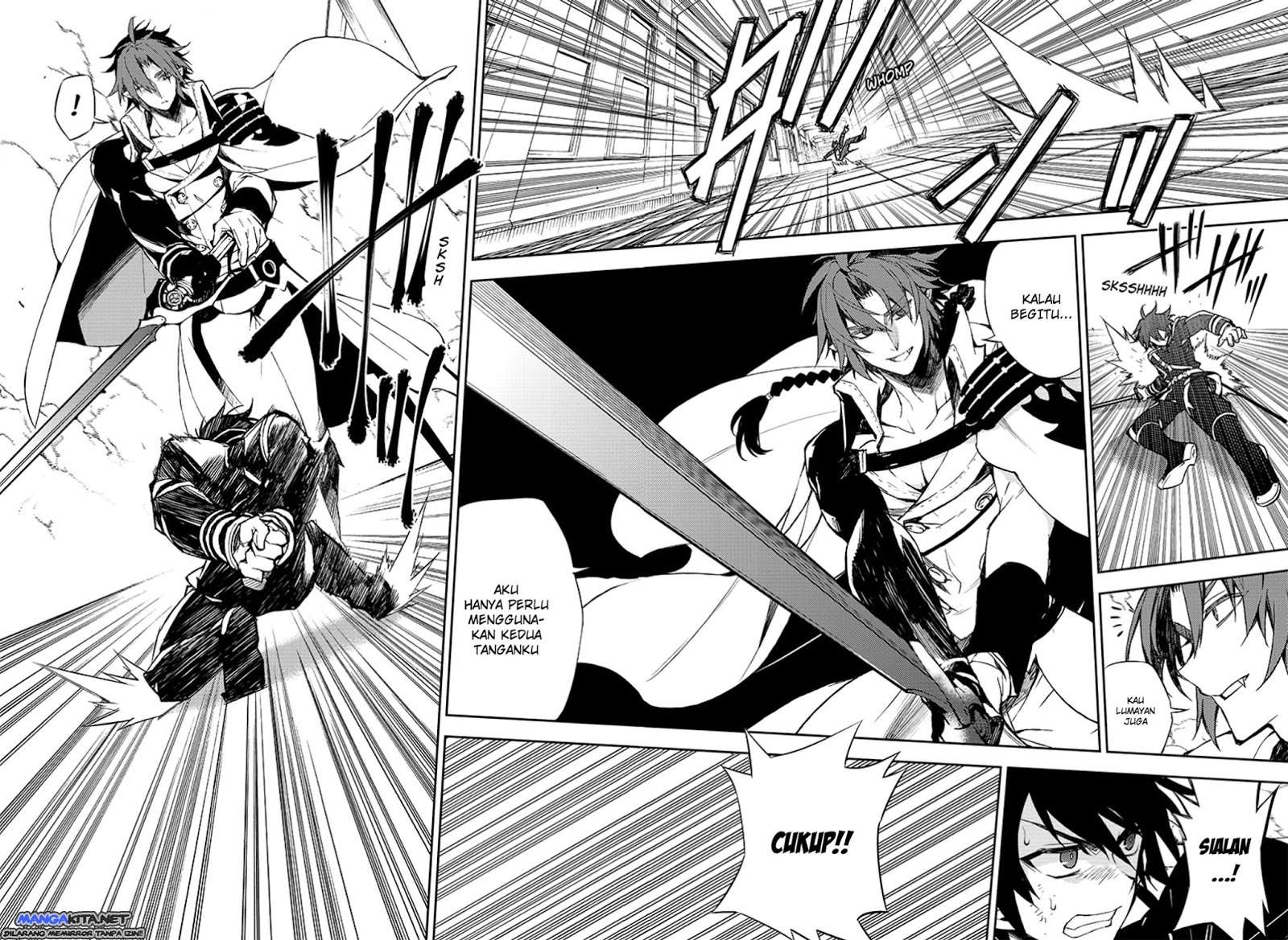 Owari no Seraph Chapter 34 page 17