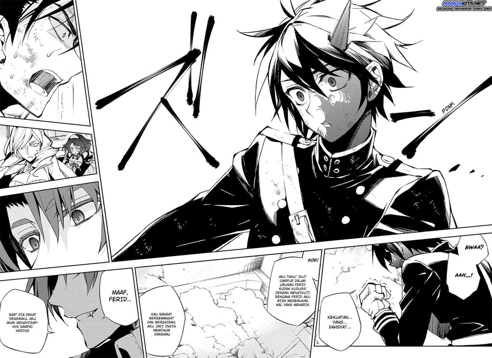 Owari no Seraph Chapter 34 page 23