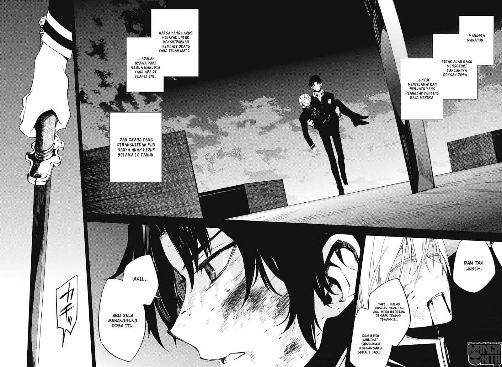 Owari no Seraph Chapter 54 page 25