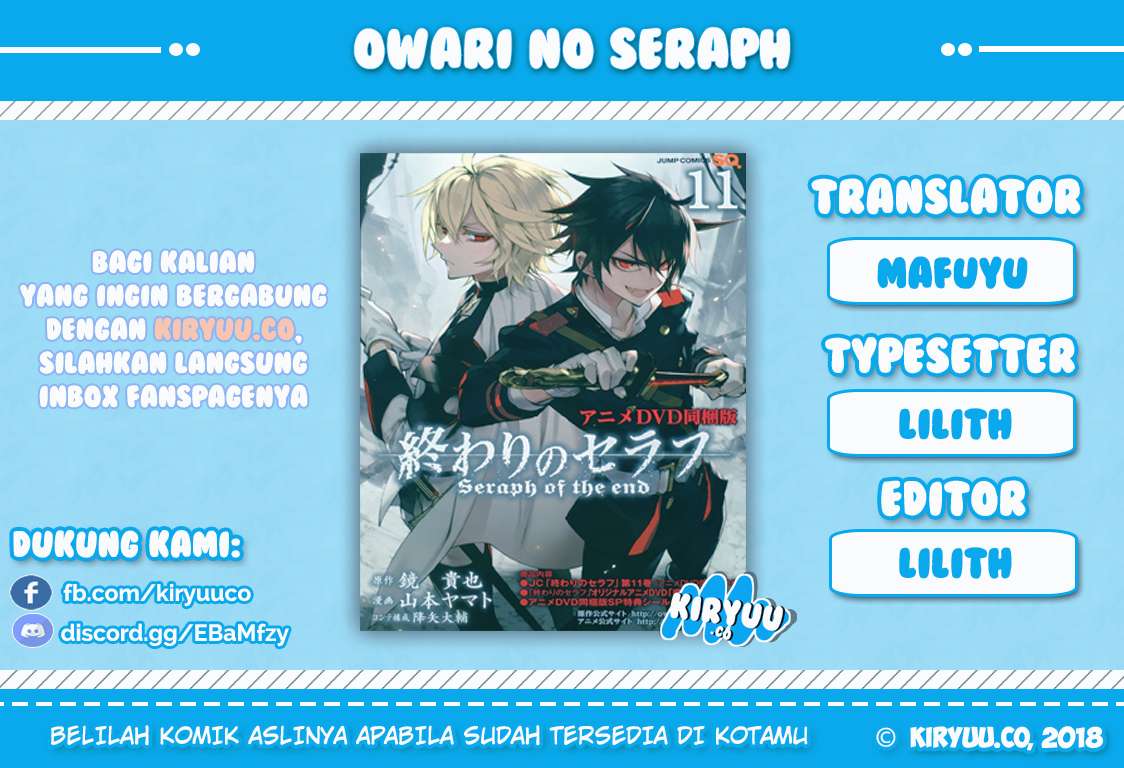 Owari no Seraph Chapter 72 page 1