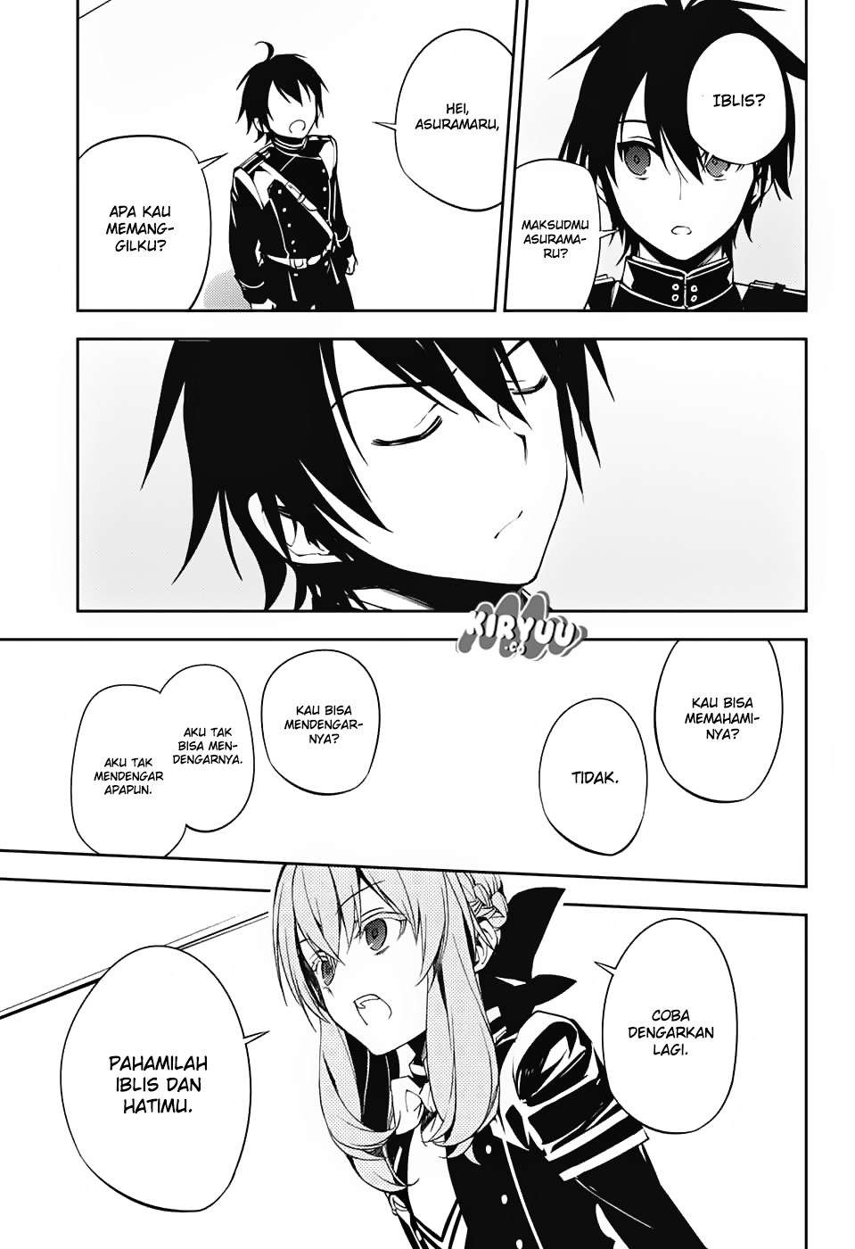 Owari no Seraph Chapter 73 page 28