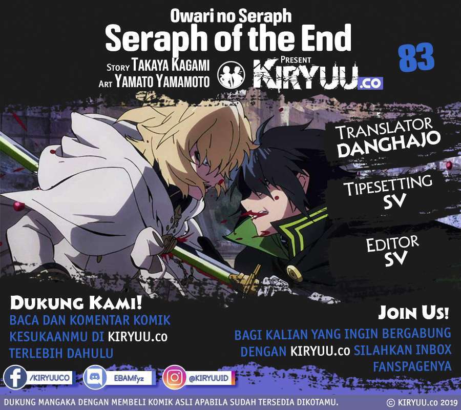 Owari no Seraph Chapter 83 page 0