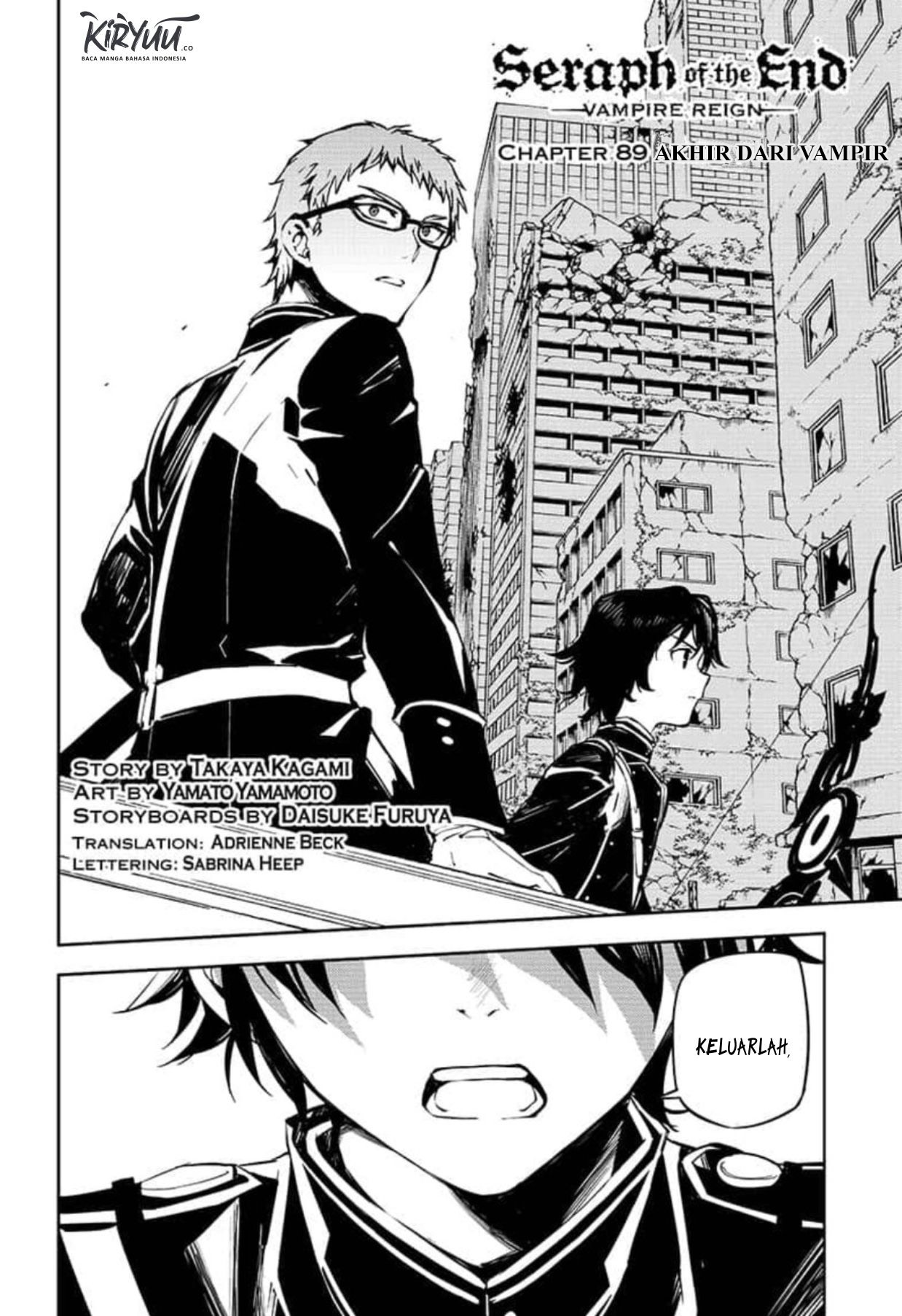 Owari no Seraph Chapter 89 page 2