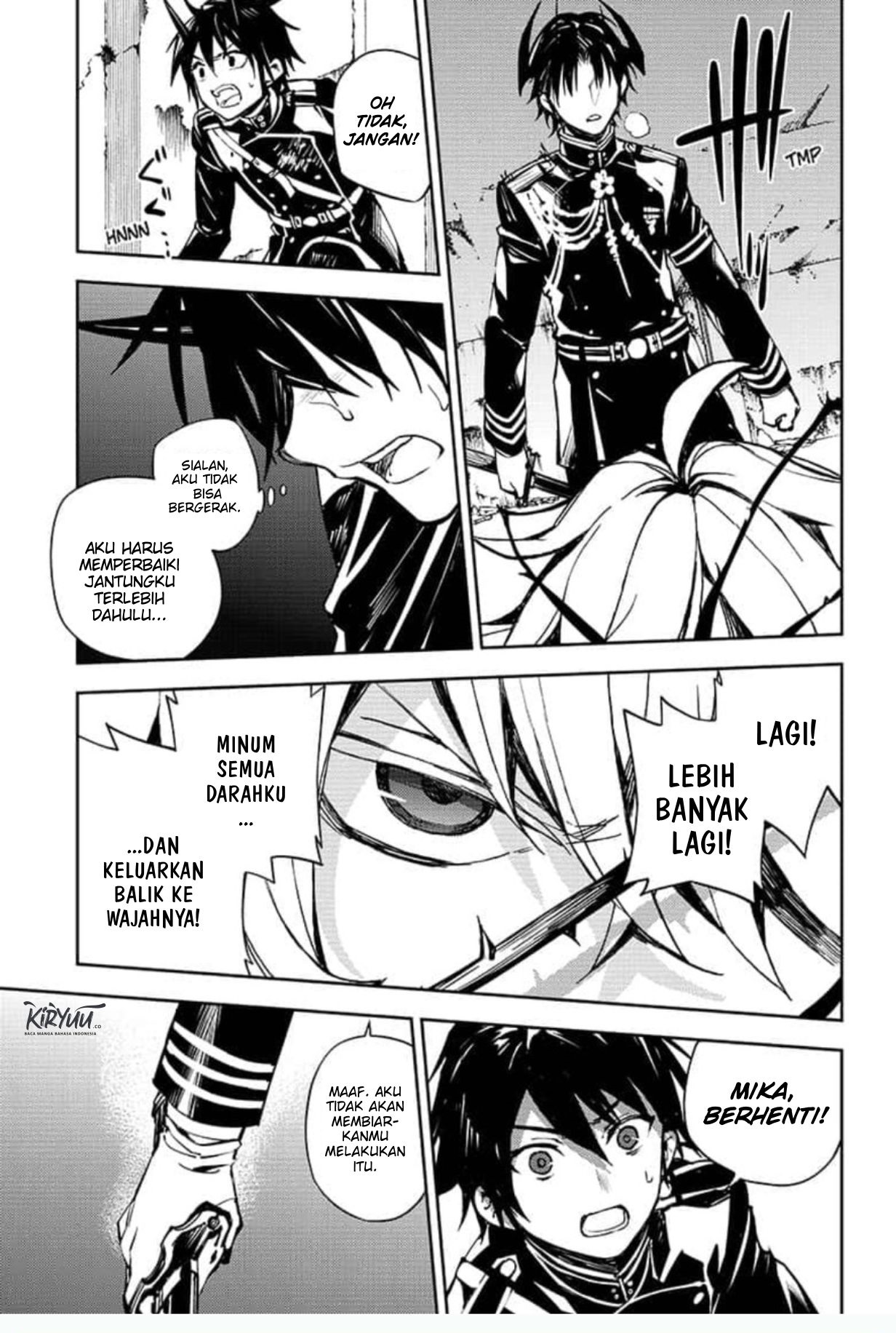 Owari no Seraph Chapter 89 page 16