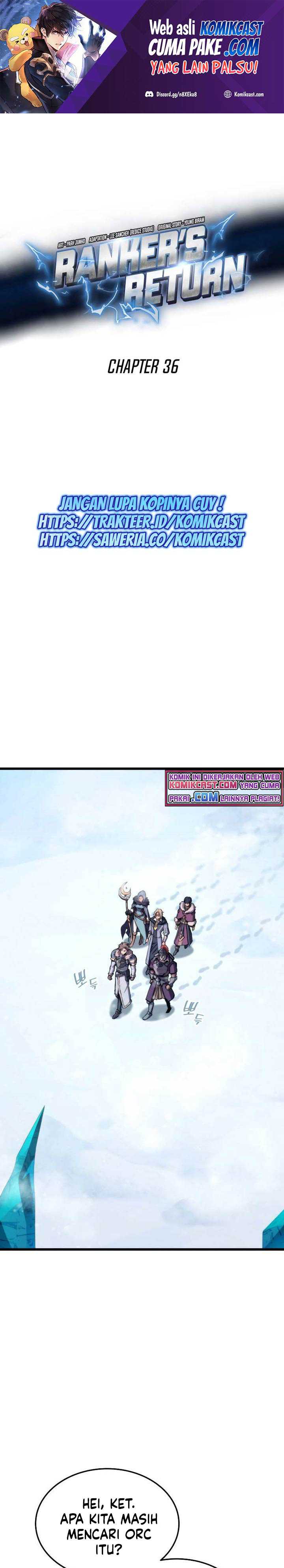 Ranker’s Return (Remake) Chapter 36 page 1