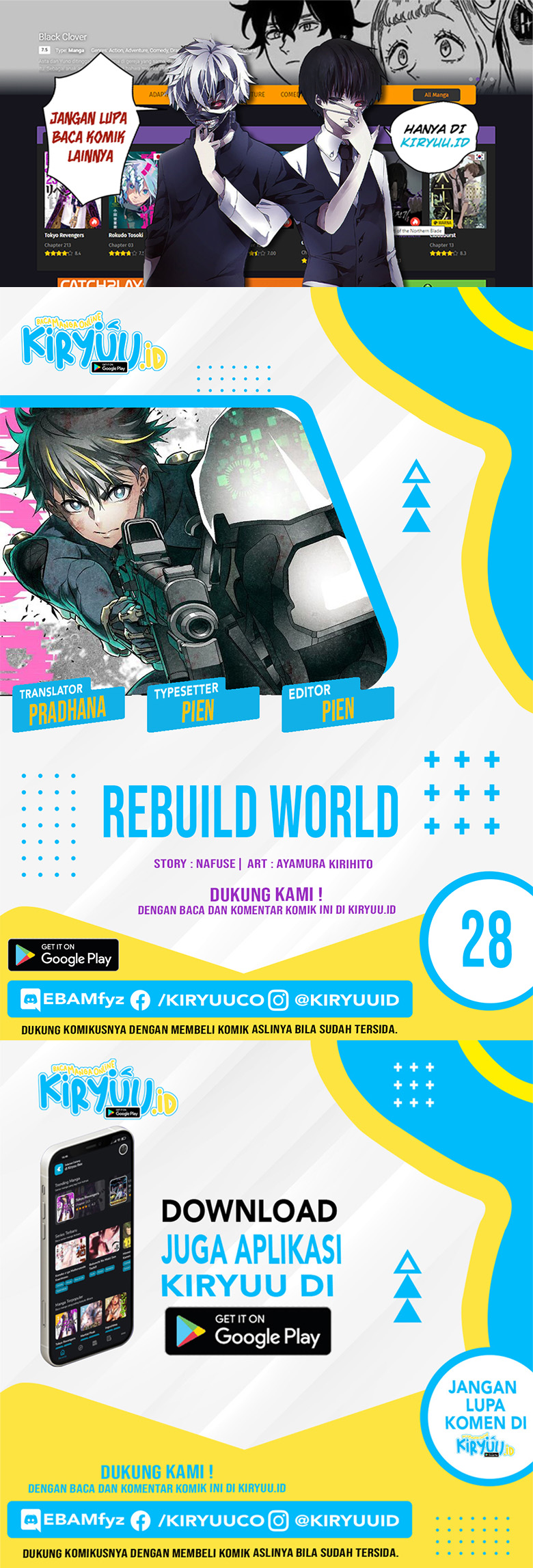 Rebuild World Chapter 28 page 1