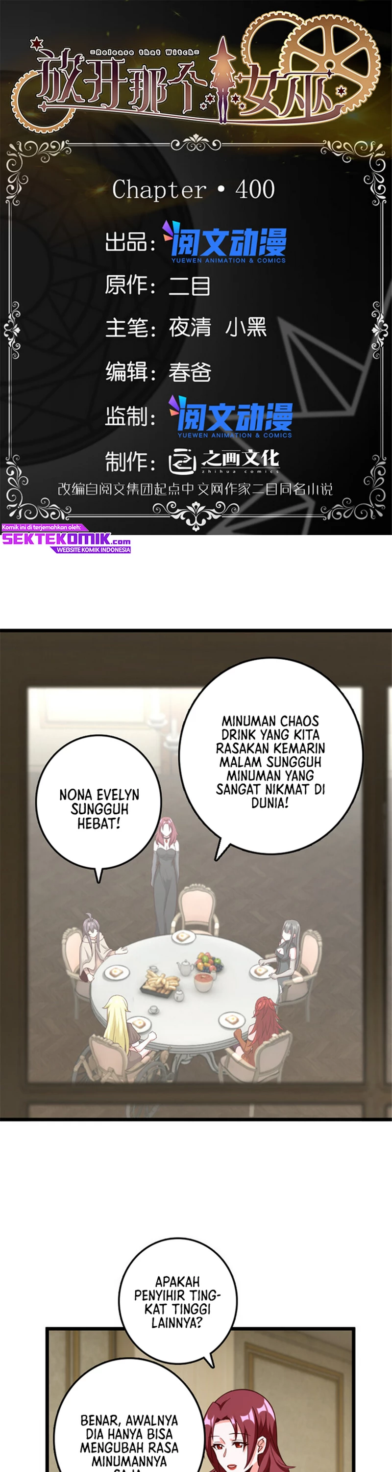 Release That Witch Chapter 400 page 1