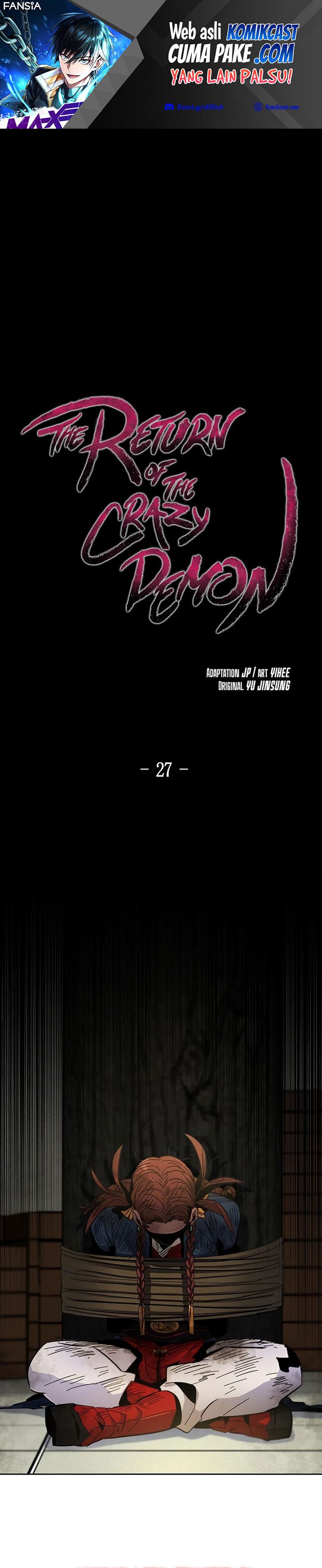 Return of the Mad Demon Chapter 27 page 1