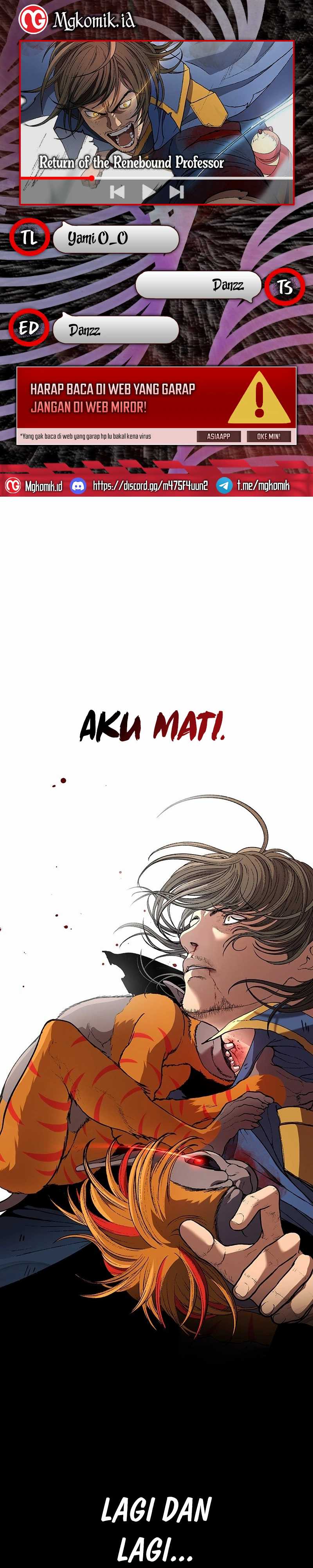 Return of the Renebound Professor Chapter 2 bahasa Indonesia page 0