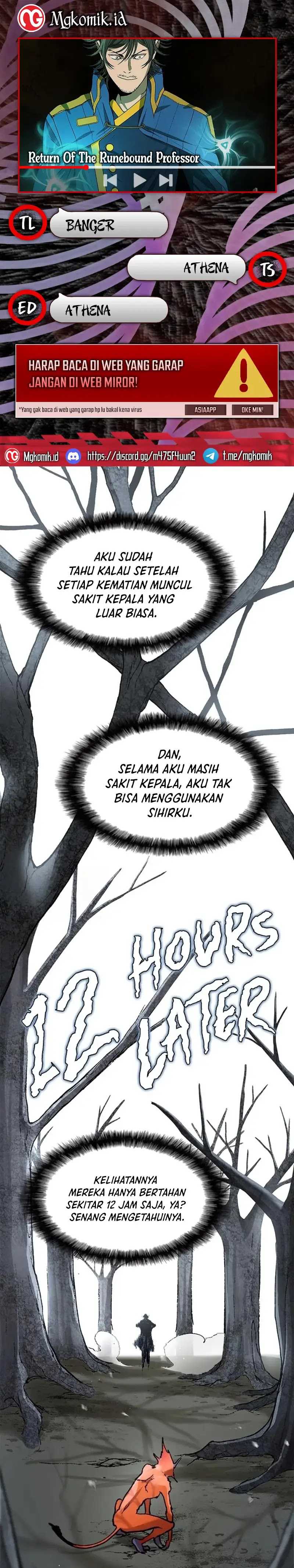 Return of the Renebound Professor Chapter 7 bahasa Indonesia page 0