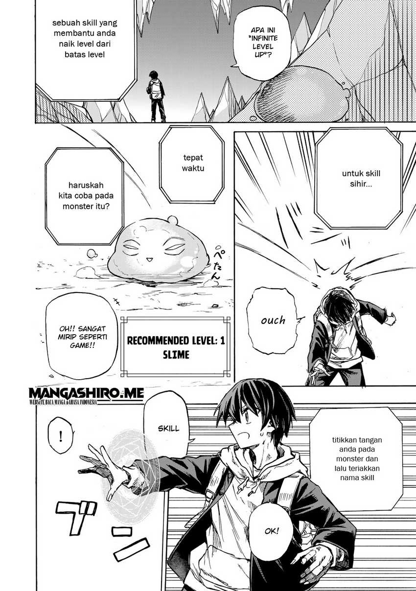 Saikyou de Saisoku no Mugen Level Up Chapter 1 page 21