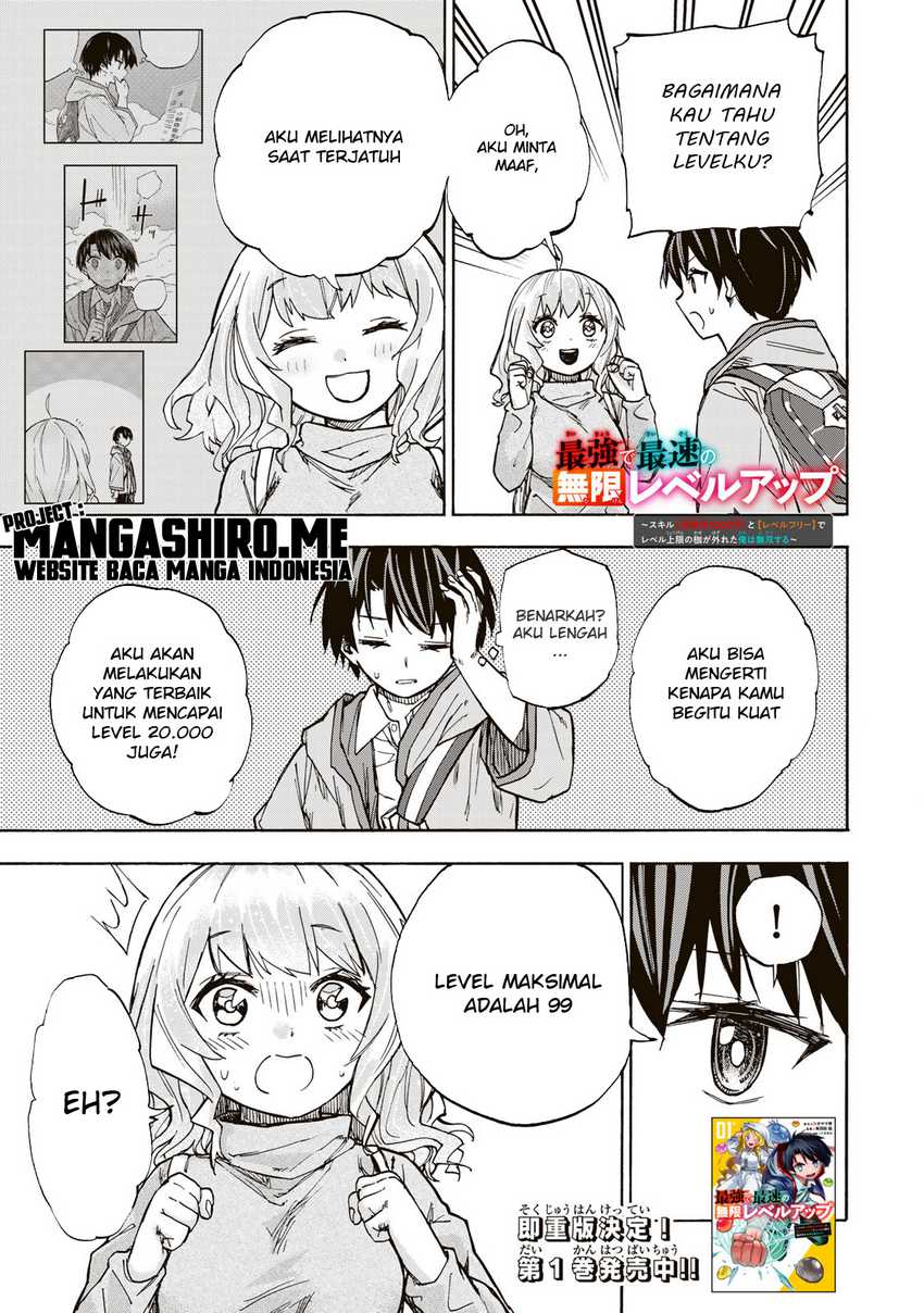 Saikyou de Saisoku no Mugen Level Up Chapter 14 page 1