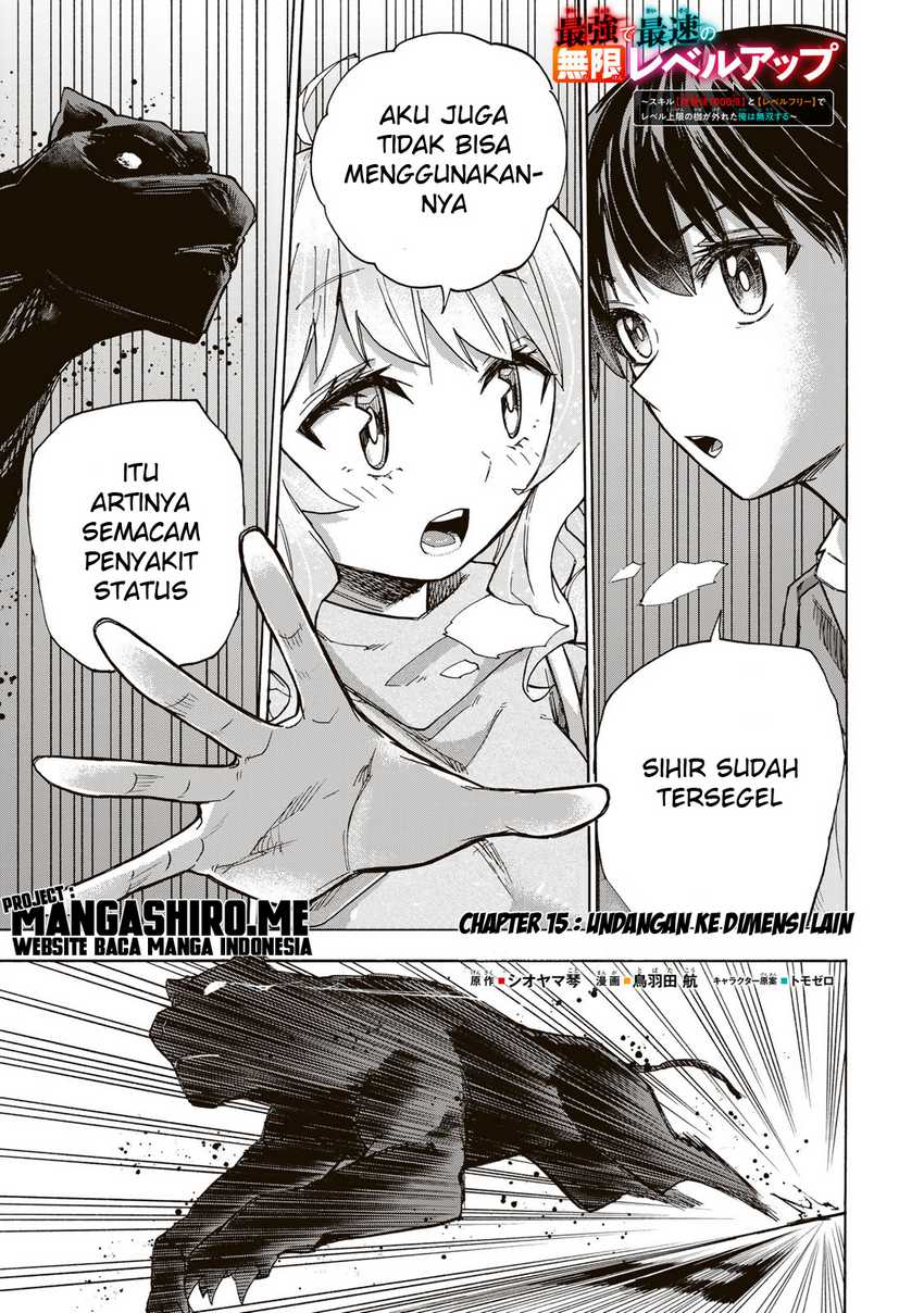 Saikyou de Saisoku no Mugen Level Up Chapter 15 page 1