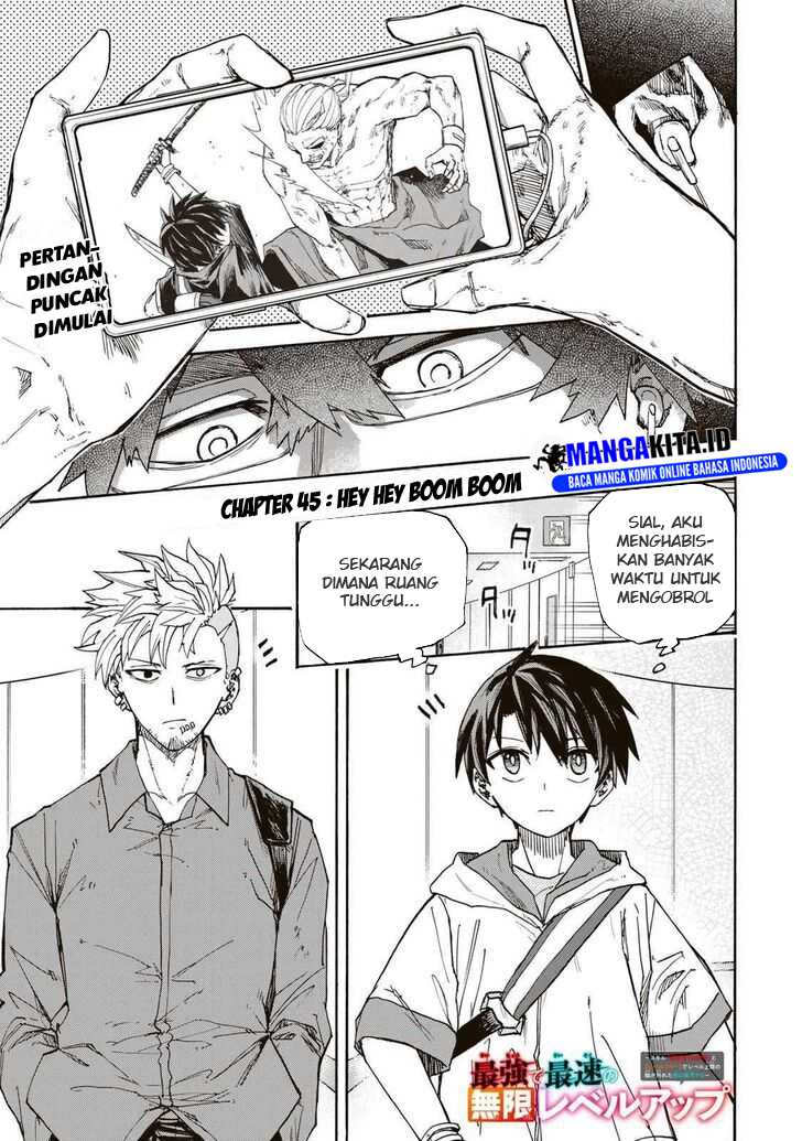Saikyou de Saisoku no Mugen Level Up Chapter 45 page 1