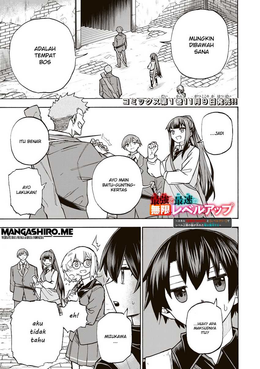 Saikyou de Saisoku no Mugen Level Up Chapter 6 page 1