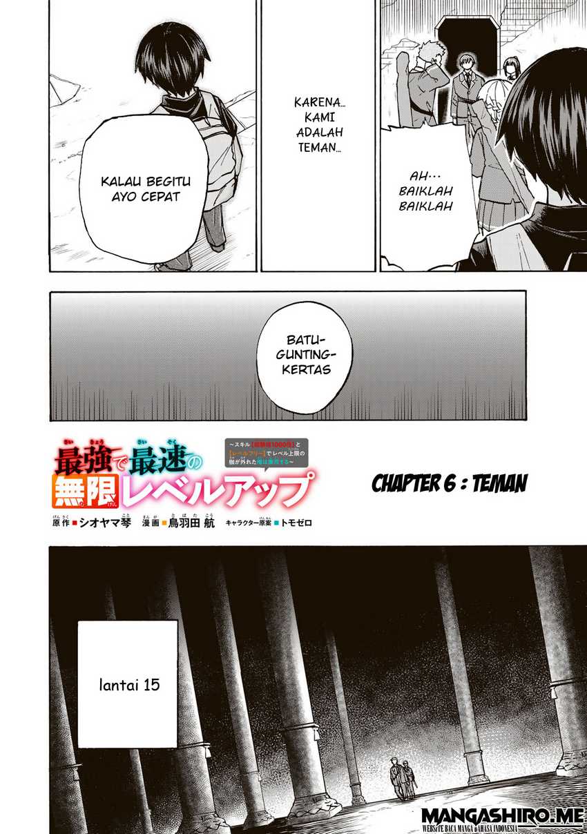 Saikyou de Saisoku no Mugen Level Up Chapter 6 page 5
