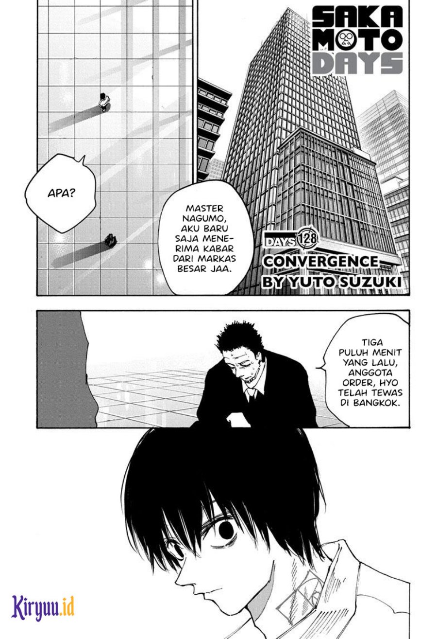 Sakamoto Days Chapter 128 page 1