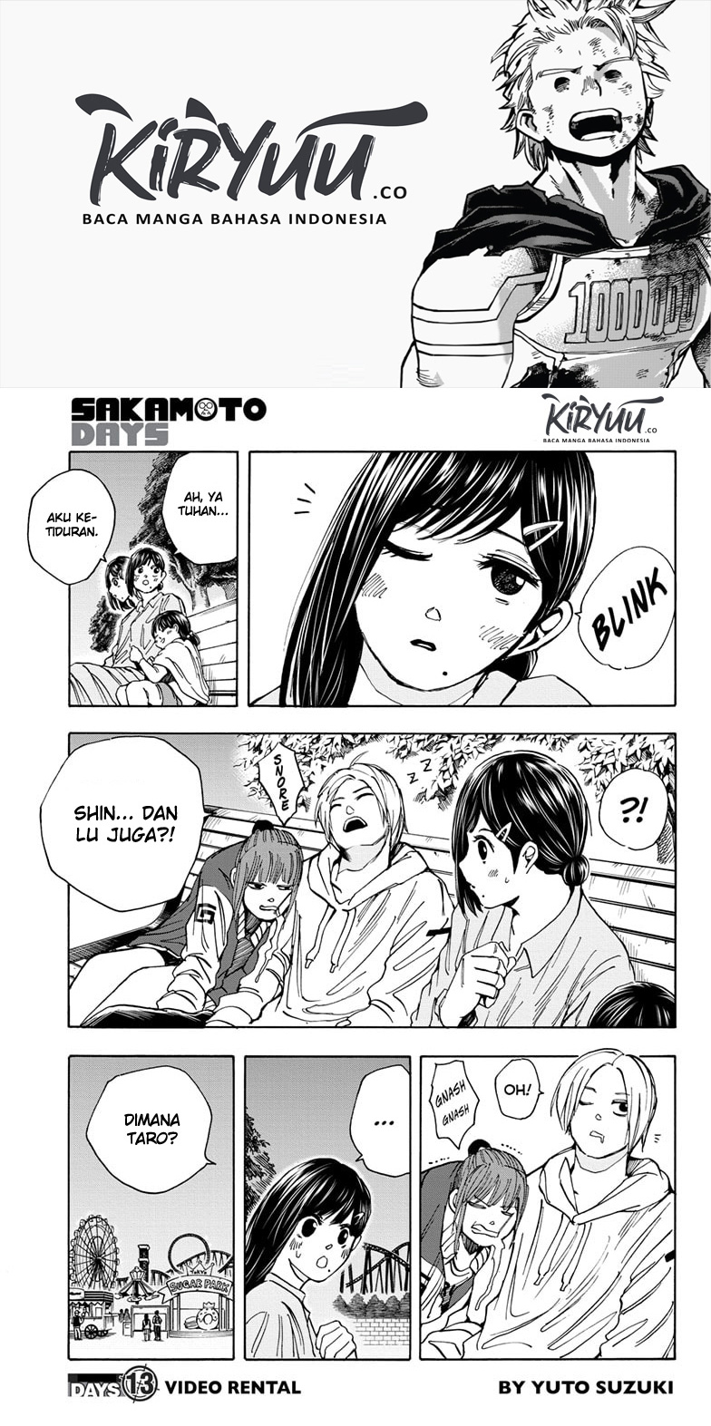 Sakamoto Days Chapter 13 page 1