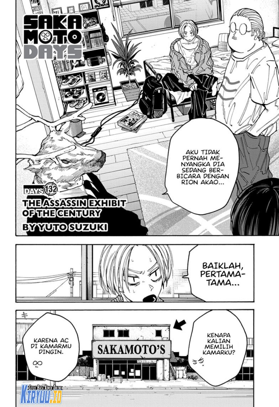 Sakamoto Days Chapter 132 page 2