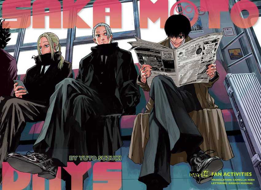Sakamoto Days Chapter 148 page 2