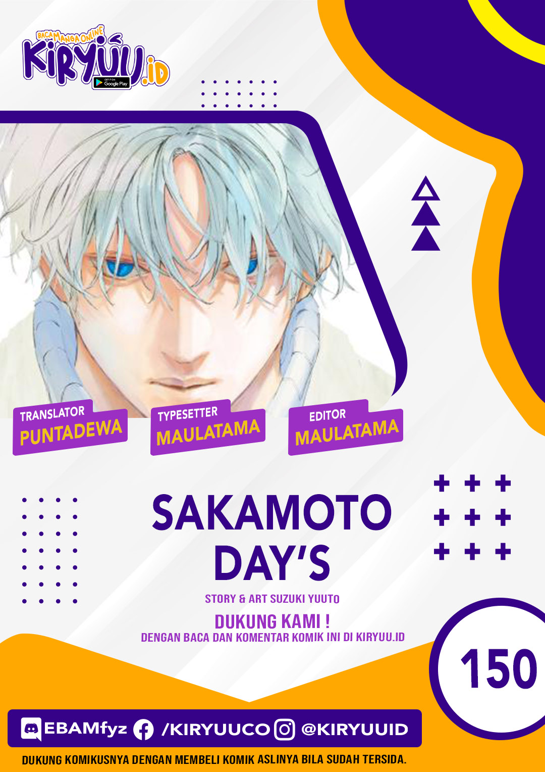 Sakamoto Days Chapter 150 page 0