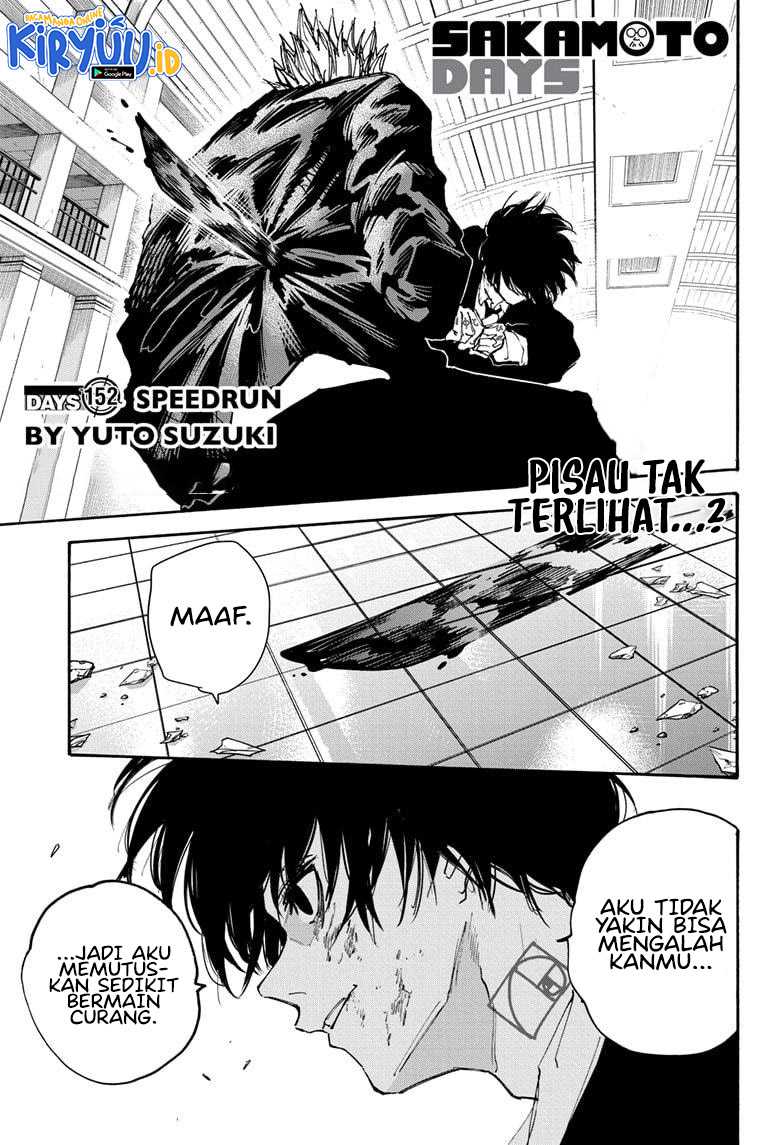 Sakamoto Days Chapter 152 page 1