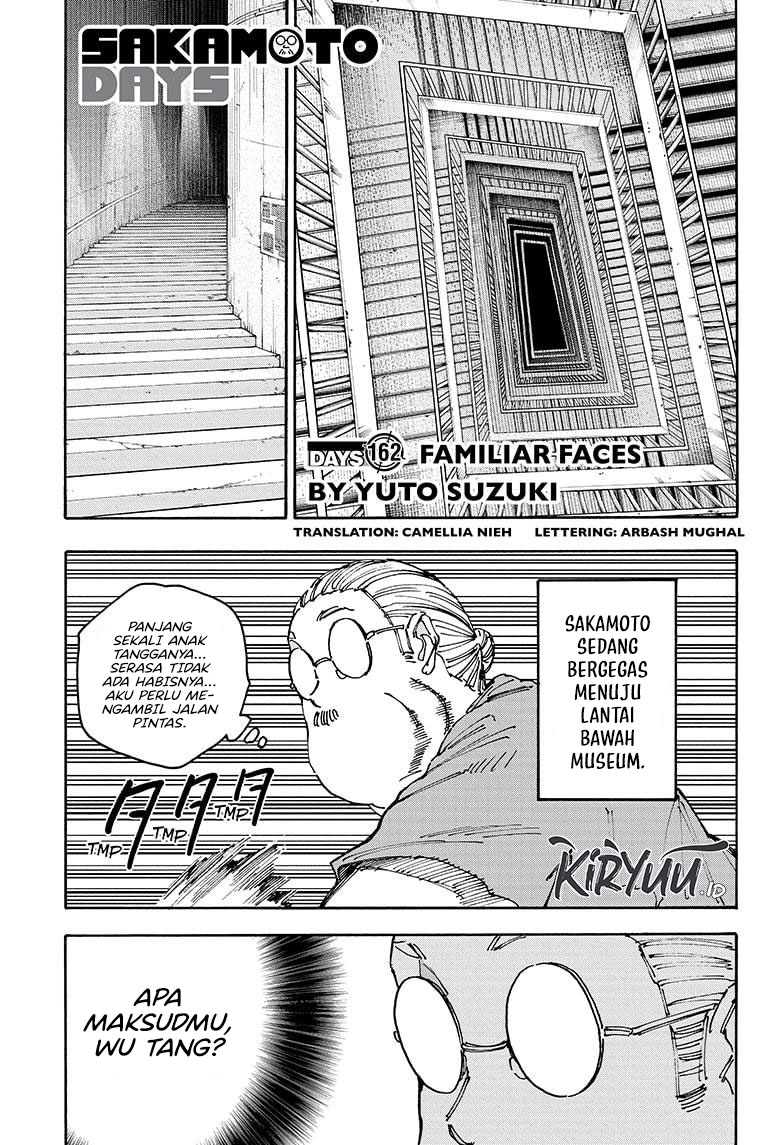 Sakamoto Days Chapter 162 page 1