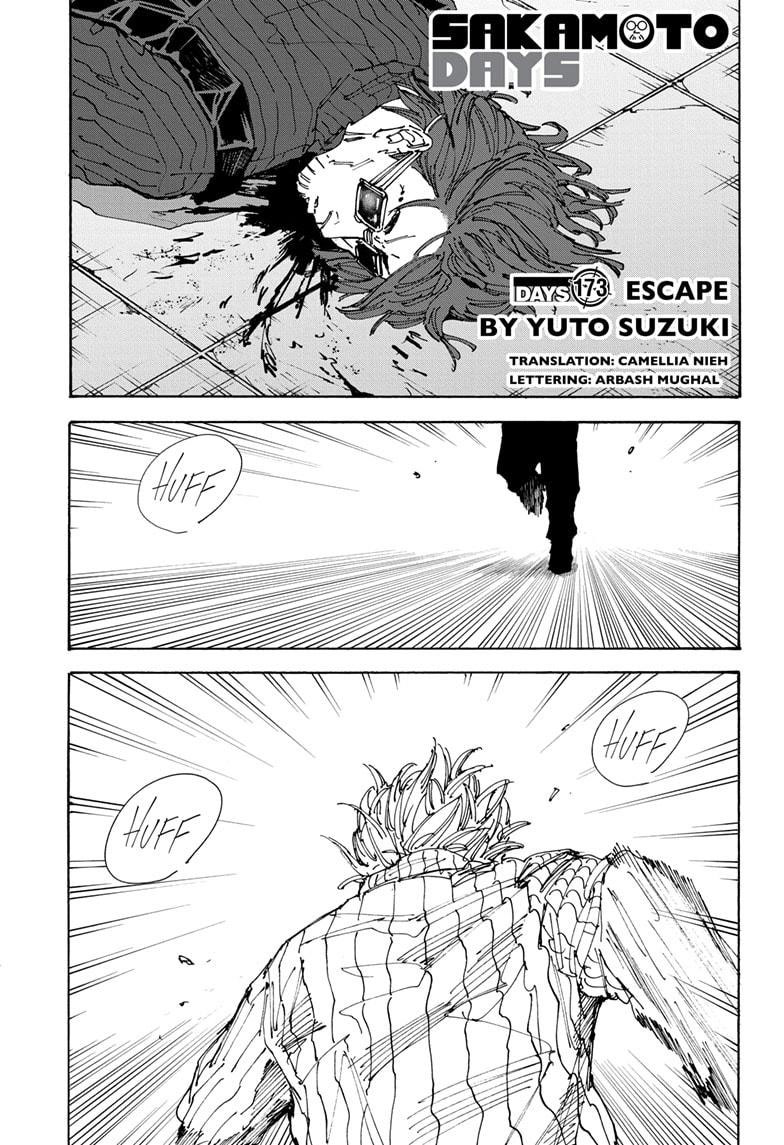 Sakamoto Days Chapter 173 page 2