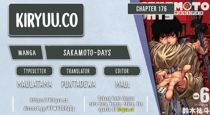Sakamoto Days Chapter 176 page 0
