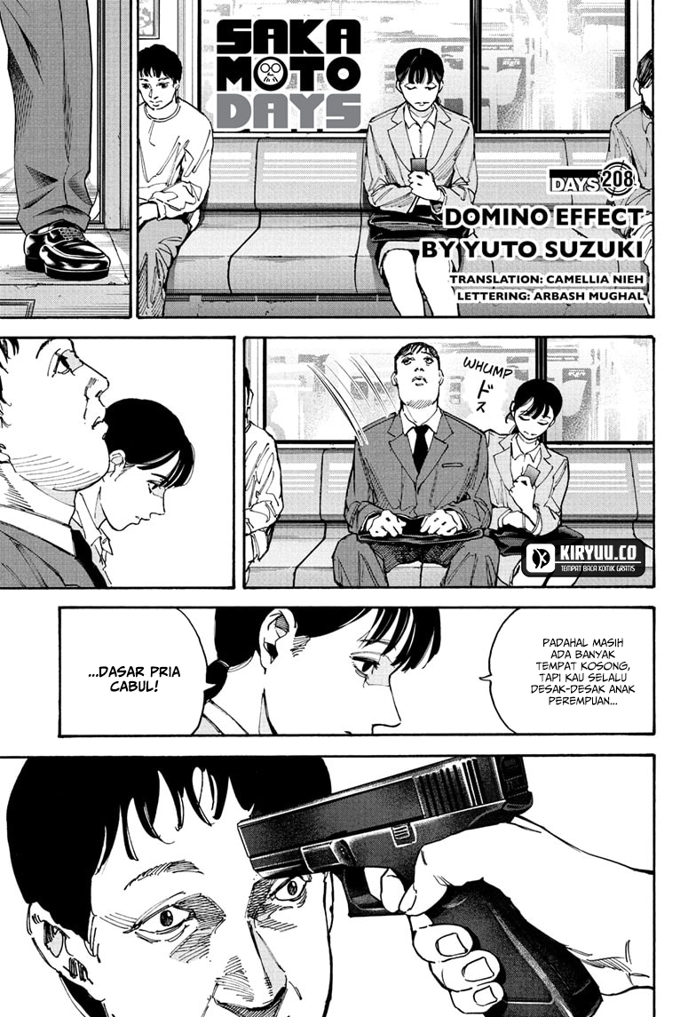 Sakamoto Days Chapter 208 page 1
