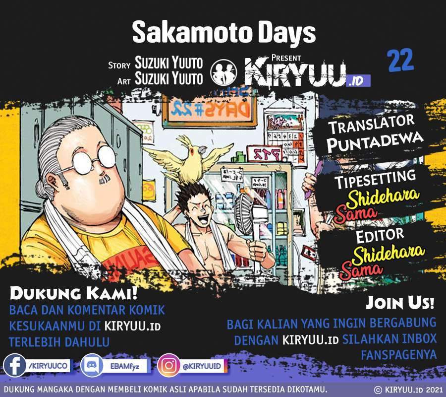 Sakamoto Days Chapter 22 page 0