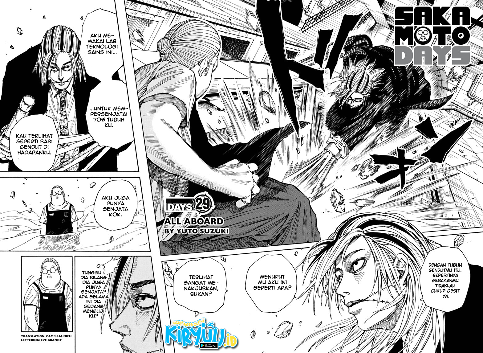 Sakamoto Days Chapter 29 page 1