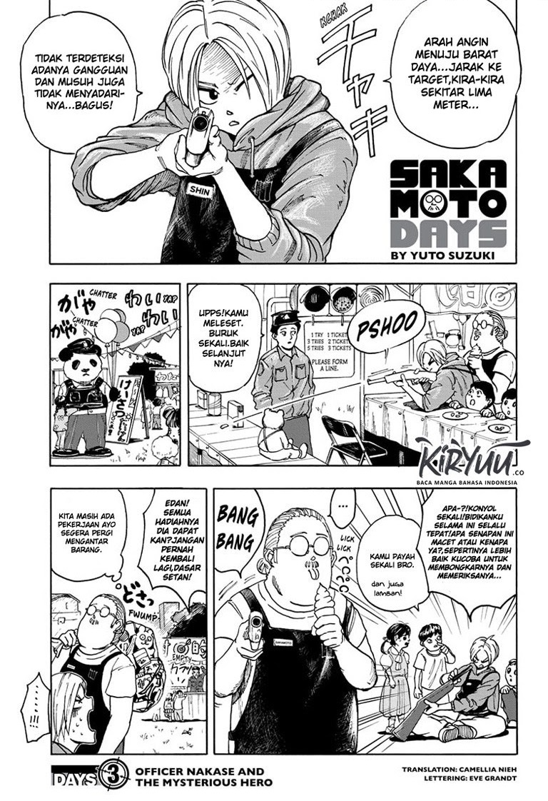 Sakamoto Days Chapter 3 page 1