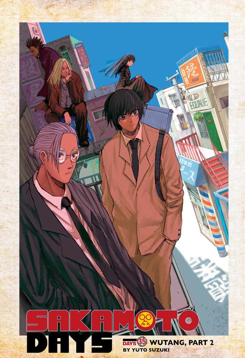 Sakamoto Days Chapter 35 page 1