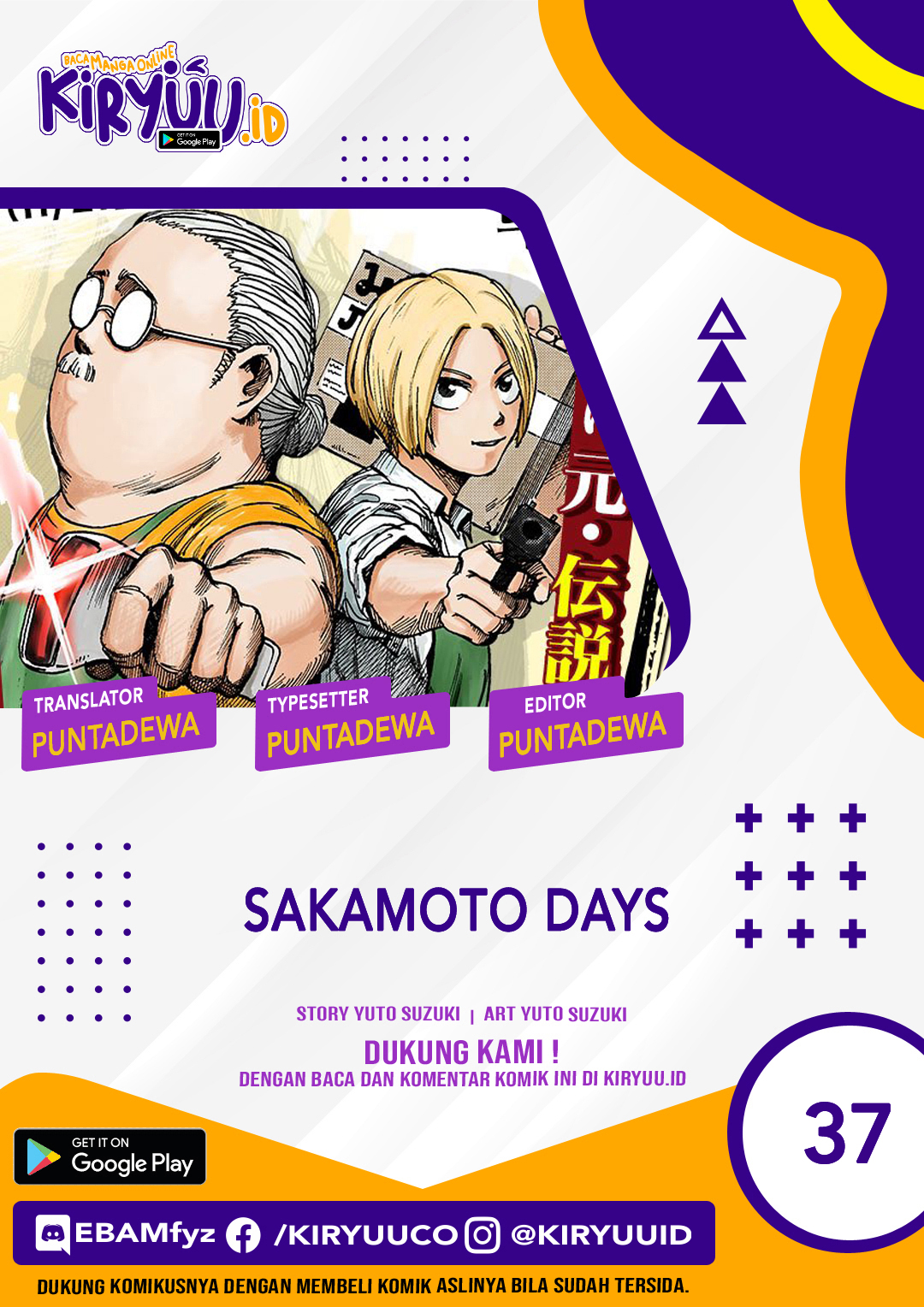 Sakamoto Days Chapter 37 page 0