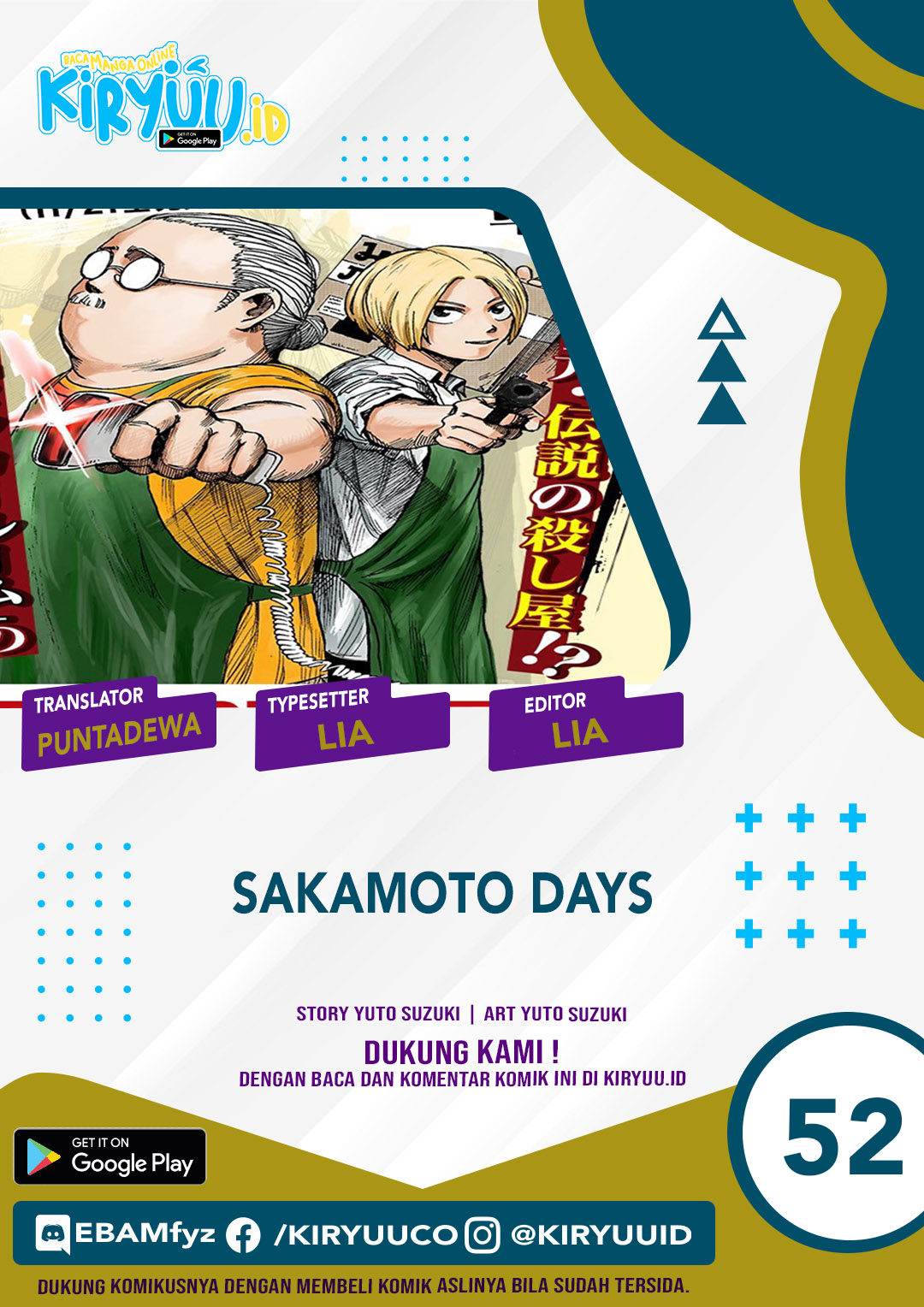 Sakamoto Days Chapter 52 page 0