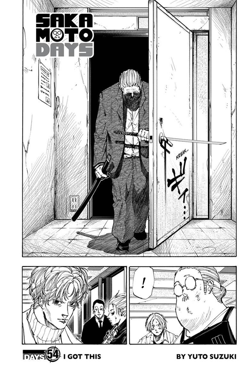 Sakamoto Days Chapter 54 page 1