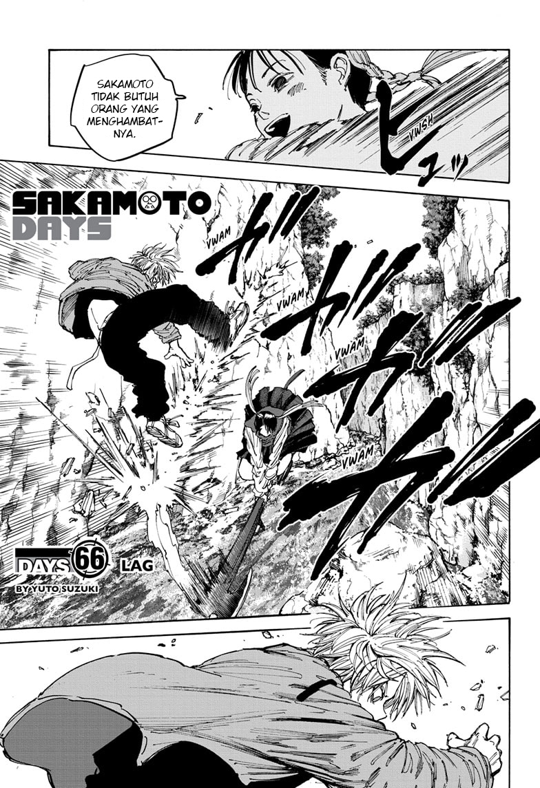 Sakamoto Days Chapter 66 page 1