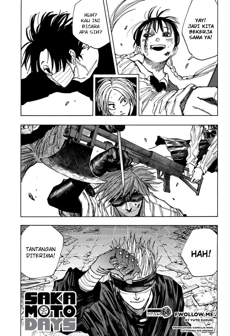 Sakamoto Days Chapter 68 page 1