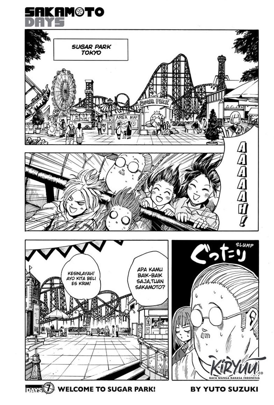 Sakamoto Days Chapter 7 page 1