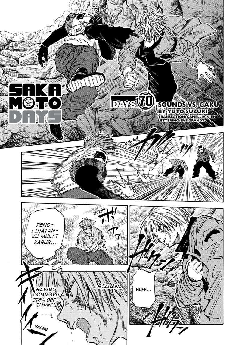 Sakamoto Days Chapter 70 page 1